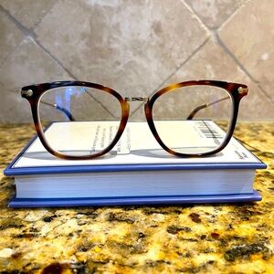 Chloe Women’s Eyeglasses. Tortoise color.